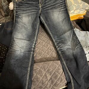 Silver Jeans Dark Blue Boot Cut Women's Jeans